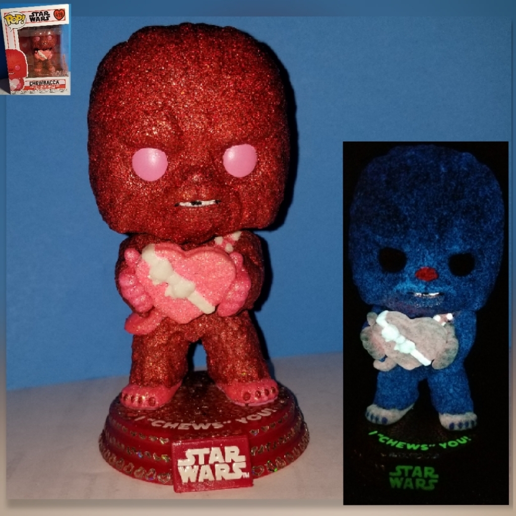 Funko Pop, Custom Glow In The Dark Diamond Edition
